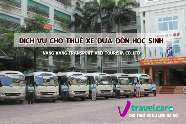 Dịch Vụ Xe Đưa Đón Học Sinh Hà Nội 4–45 Chỗ