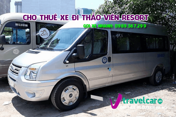 Cho Thuê Xe Đi Thảo Viên Resort 4–45 Chỗ Từ Hà Nội