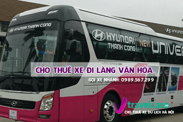 Cho Thuê Xe Đi Làng Văn Hóa Các Dân Tộc Ở Ba Vì 4-45 Chỗ