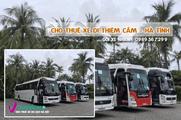 Cho Thuê Xe Đi Biển Thiên Cầm, Hà Tĩnh 4–45 Chỗ Từ Hà Nội