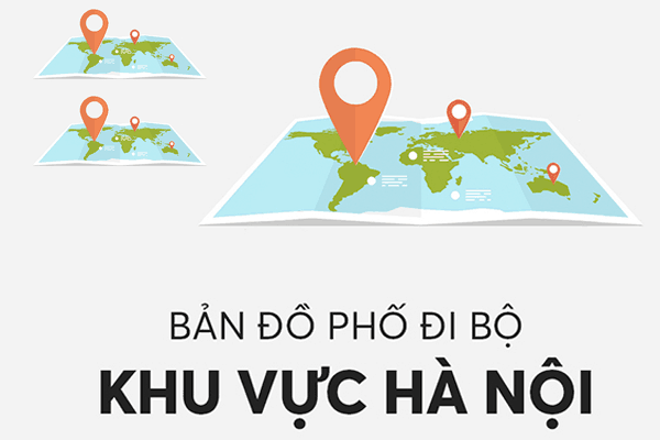 Bản Đồ Tuyến Phố Đi Bộ Hà Nội