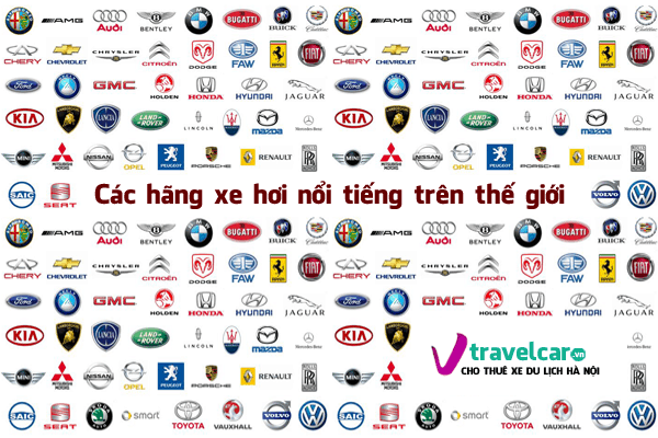 Top 100 logo và thương hiệu các hãng xe hơi Nổi Tiếng Thế Giới