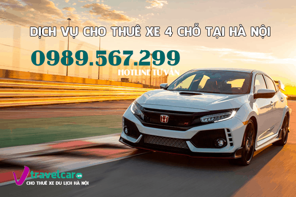 Thuê Xe 4 Chỗ Theo Tháng Tại Hà Nội