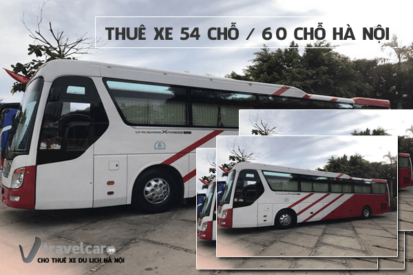 Cập Nhật Bảng Giá Thuê Xe Du Lịch 50, 60 chỗ tại Hà Nội