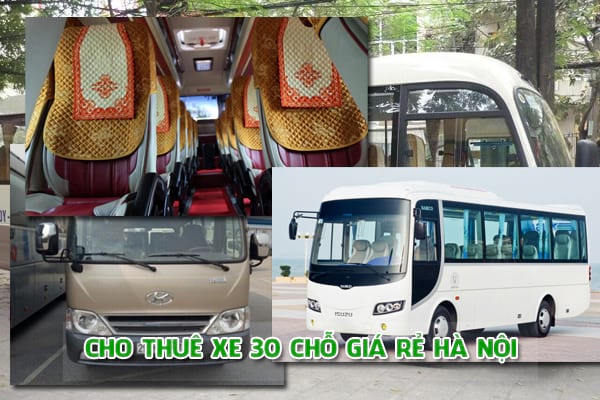 Cho Thuê Xe Du Lịch 30 Chỗ Hà Nội Giá Tốt