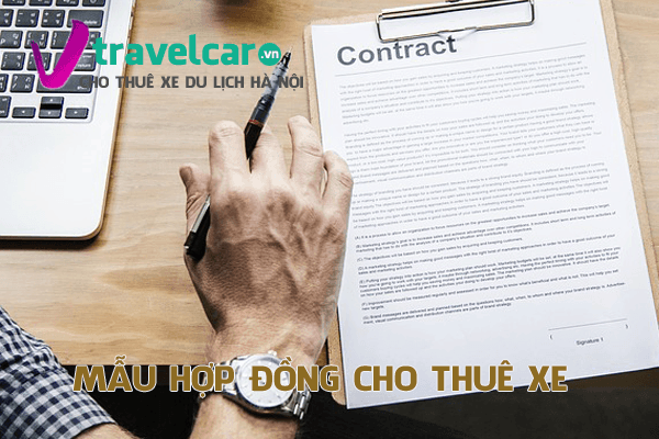 Mẫu Hợp Đồng Thuê Xe và Phiếu Thu Thanh Toán