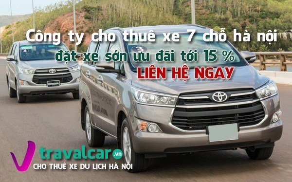 Thuê Xe 7 Chỗ Có Lái Hà Nội – Bảng Giá 9/2026 Trọn Gói